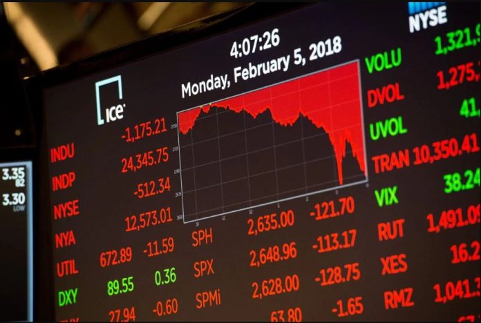 μίνι κραχ στη Wall Street