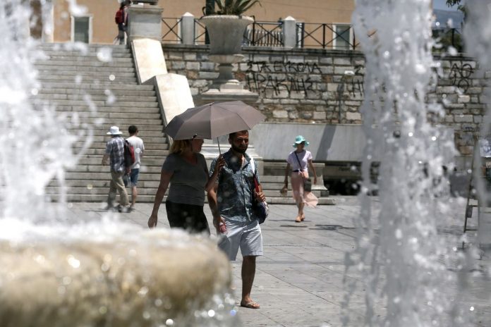 ΑΘΗΝΑ ΚΑΥΣΩΝΑΣ Καύσωνας